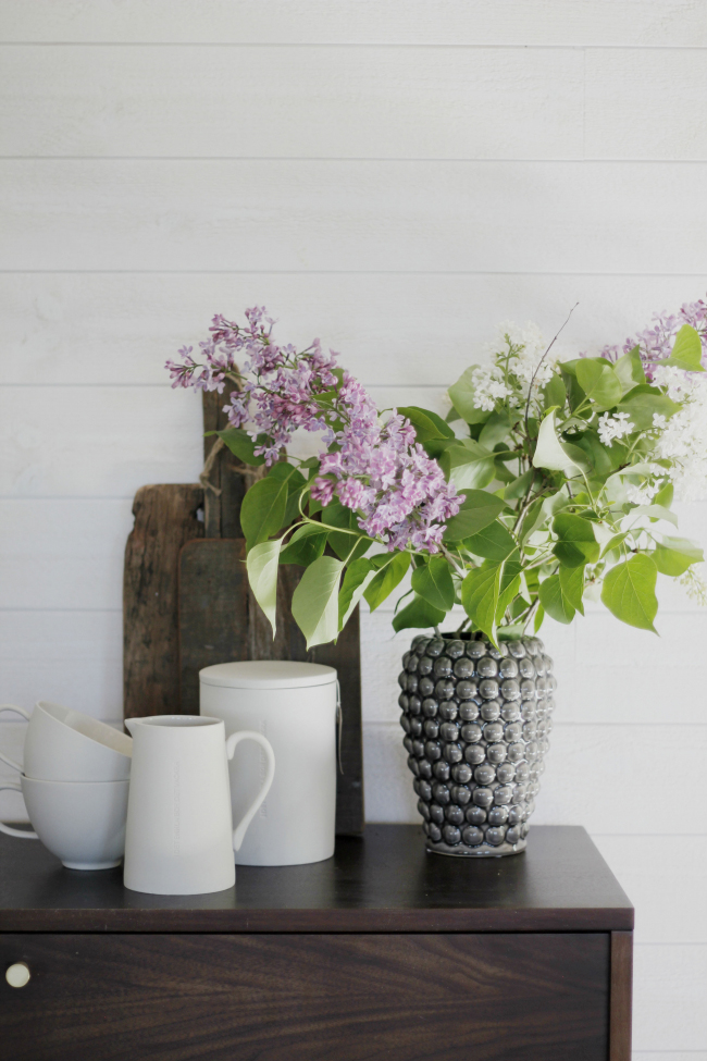 Mueble de TV/Cómoda 'Prime' - Nogal/Latón