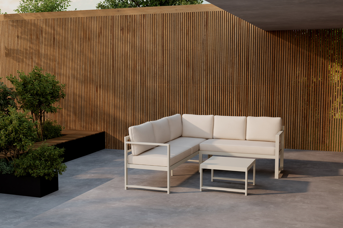 Grupo de esquina 'Ios' - Beige