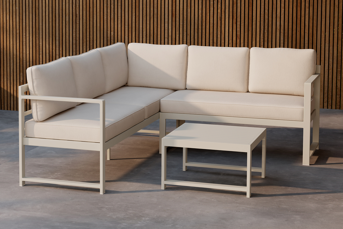 Grupo de esquina 'Ios' - Beige