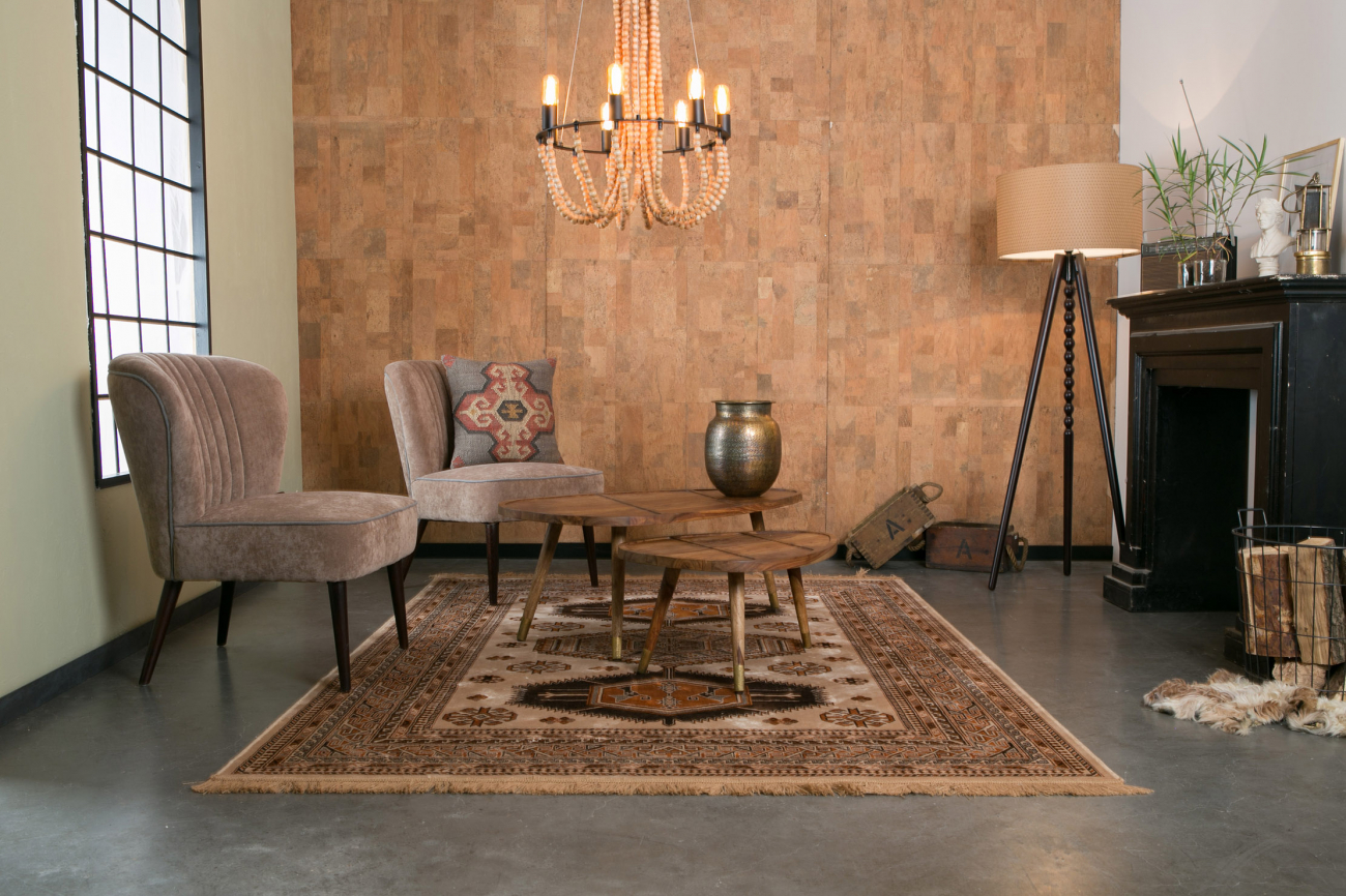 Mesa de centro 'Sham' 2set - Natural