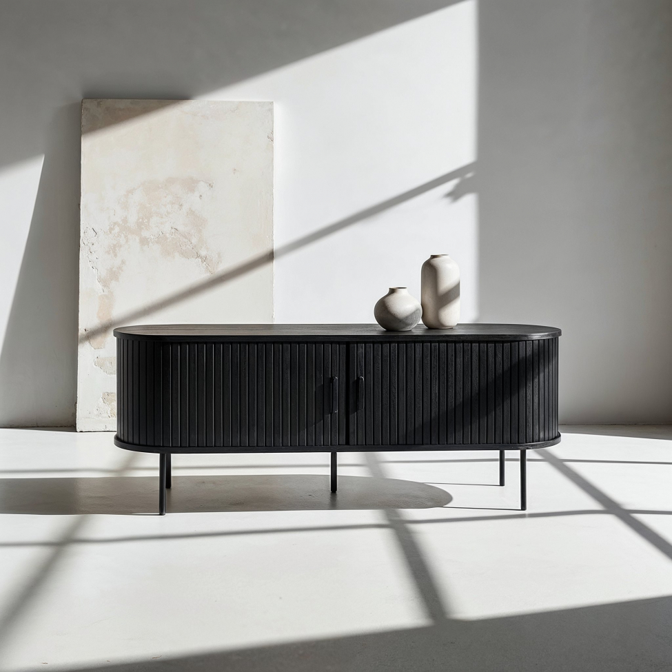 Banco de TV 'Holmvik' - Negro