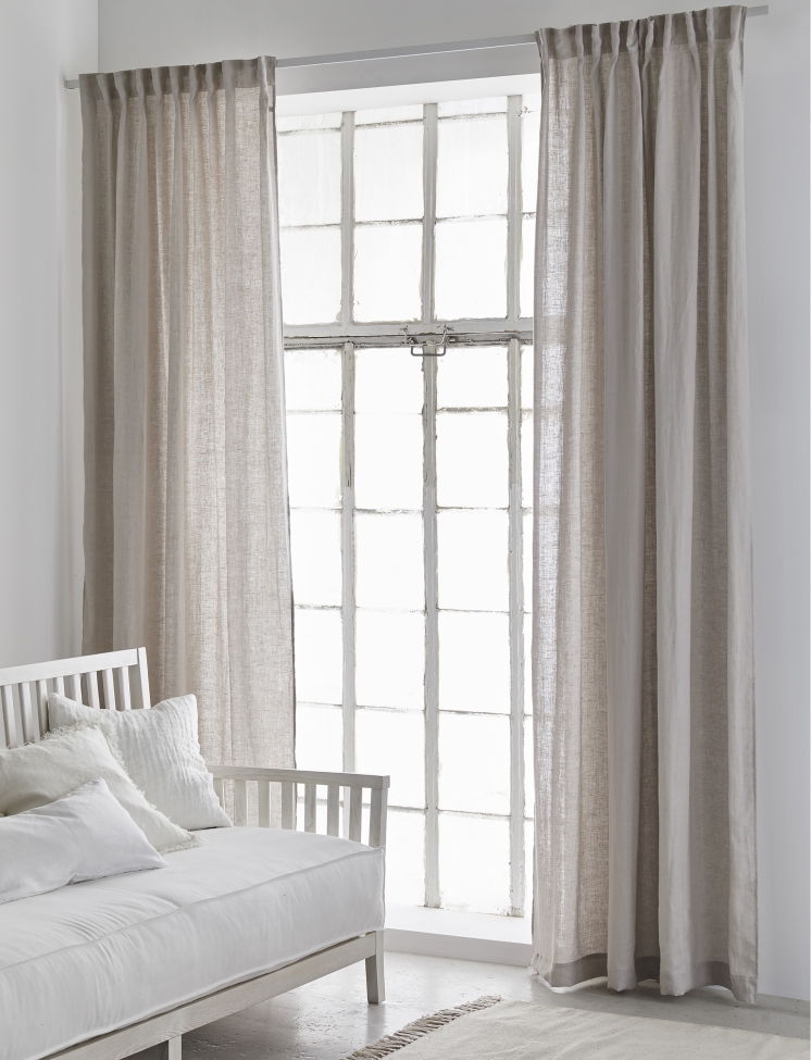 Cortina 'Sunshine' 140x290 - Gris claro