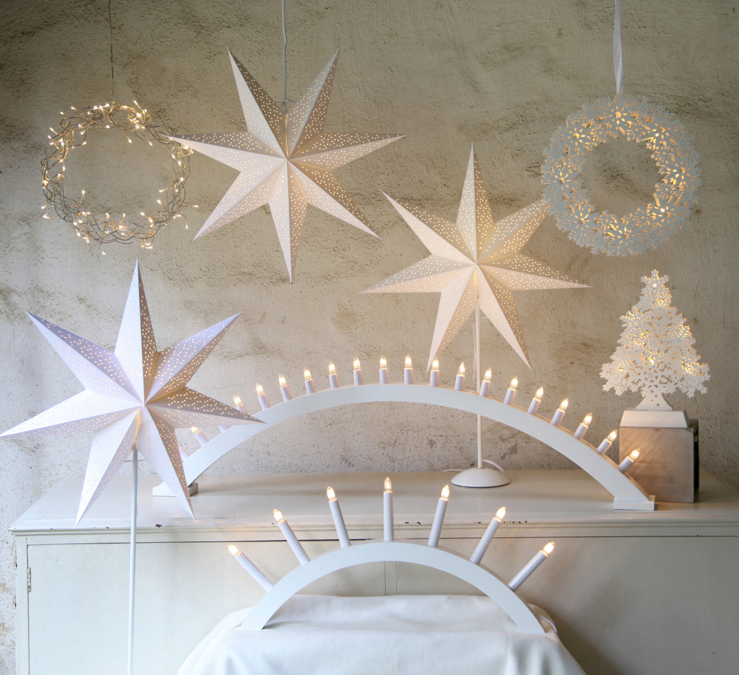 Candelabro de Adviento 'Aura' - Blanca