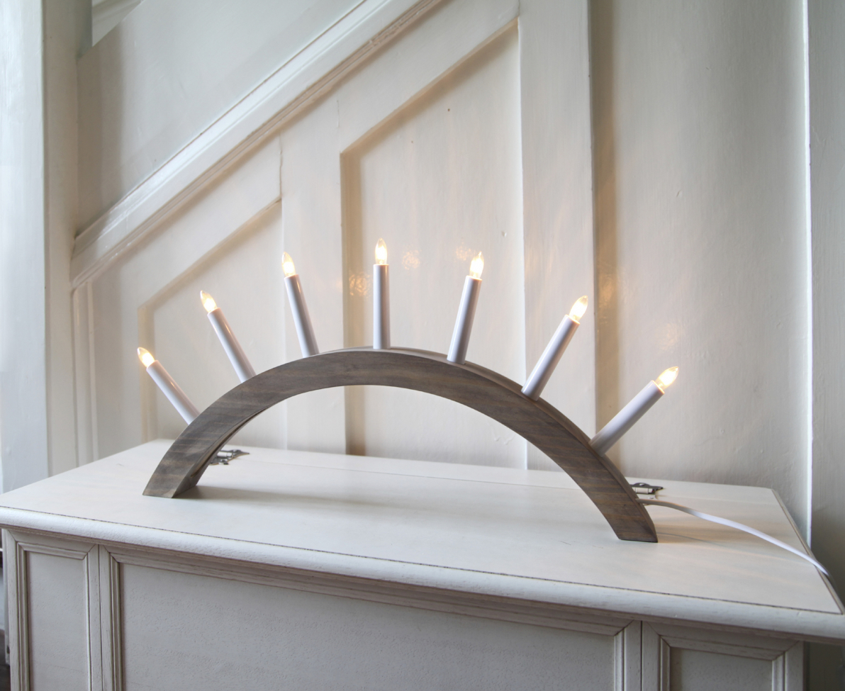 Candelabro de Adviento 'Aura' - Madera