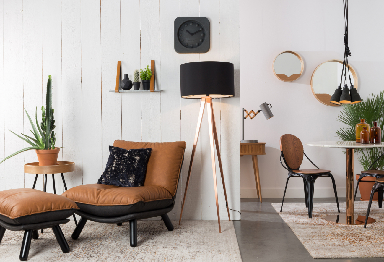 Mesa auxiliar 'Tray' - Roble