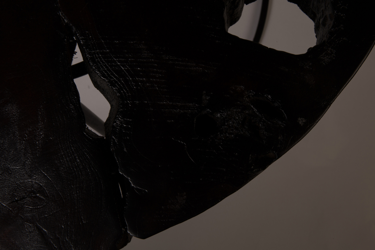 Mesa auxiliar 'Kraton' - Negro/Marrón