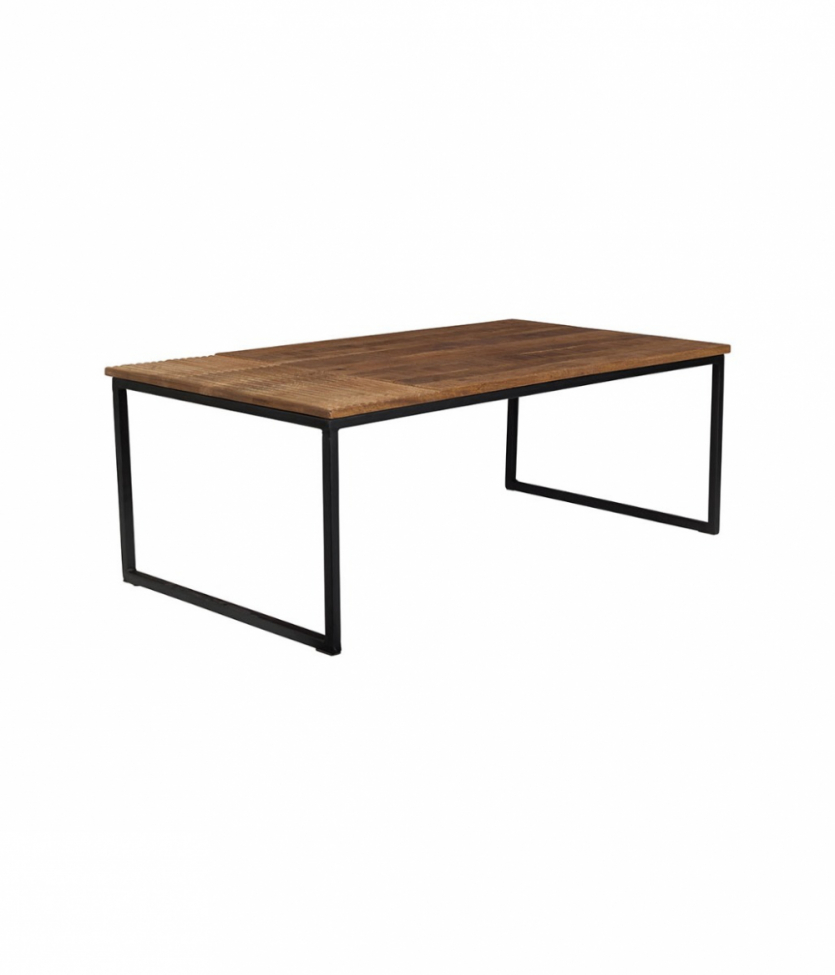 Mesa de centro 'Randi' - Natural/Negro