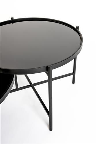 Mesa de café 'Li' - Negro
