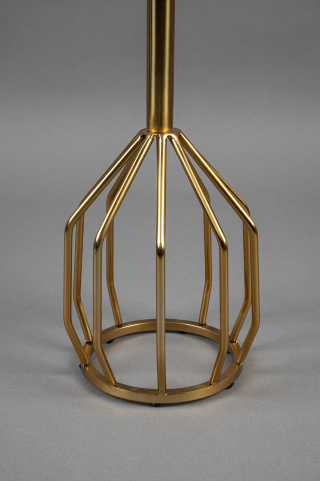 Mesa auxiliar 'Salerno' M - Latón/Mármol