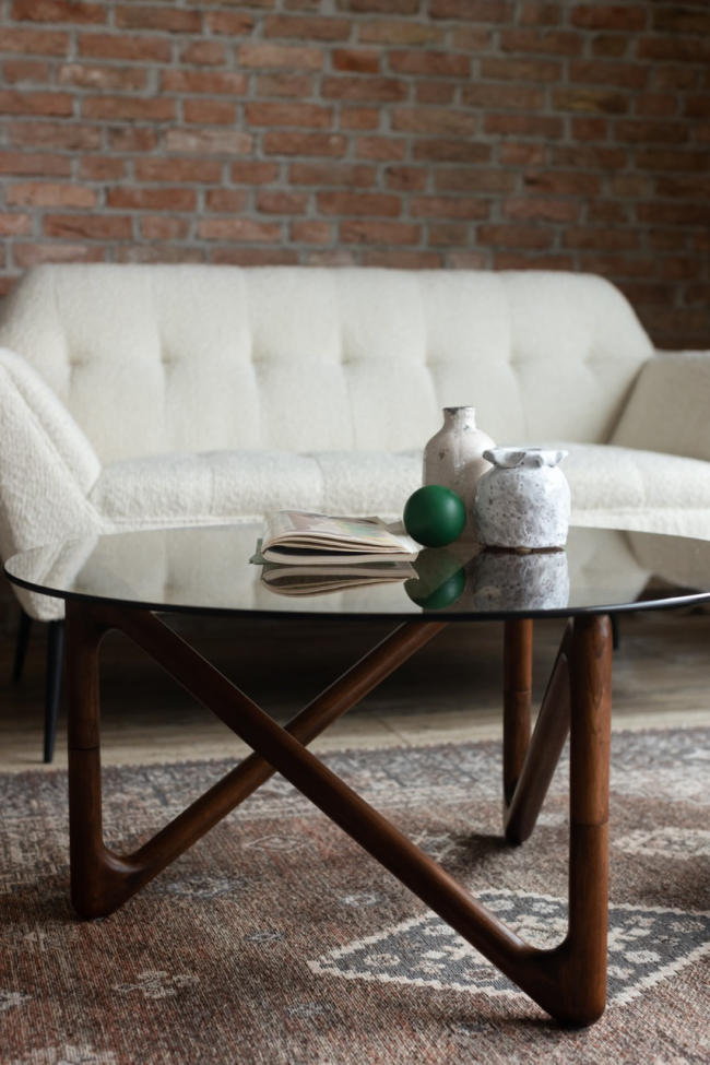 Mesa de centro 'Naia' - Nogal