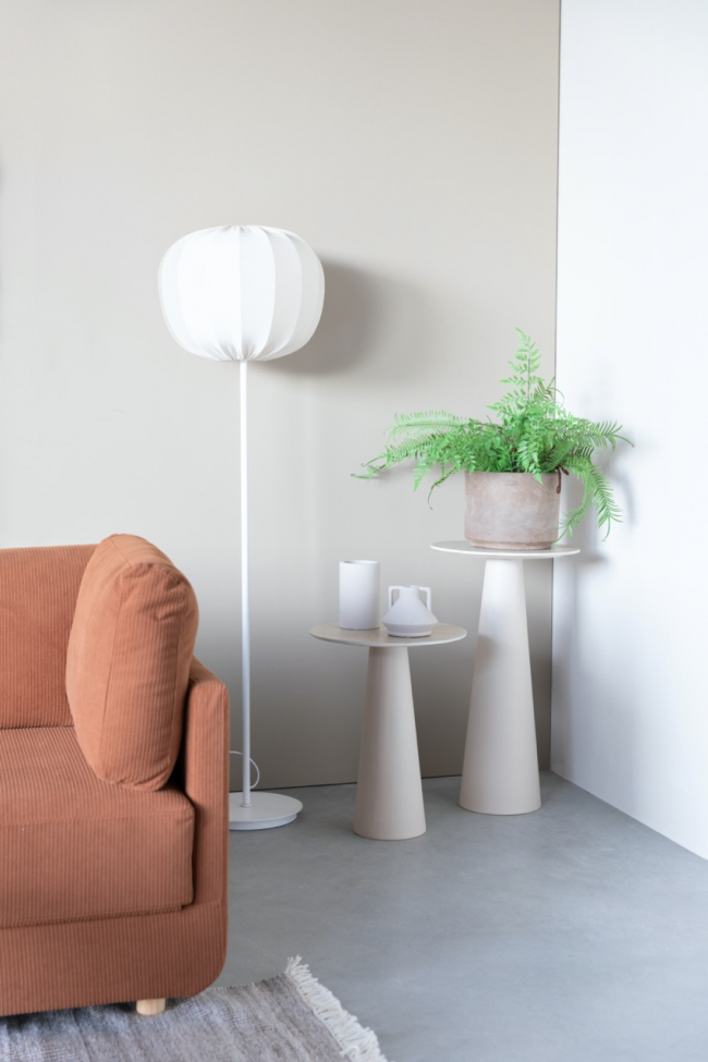 Mesa auxiliar 'Joya' M - Beige