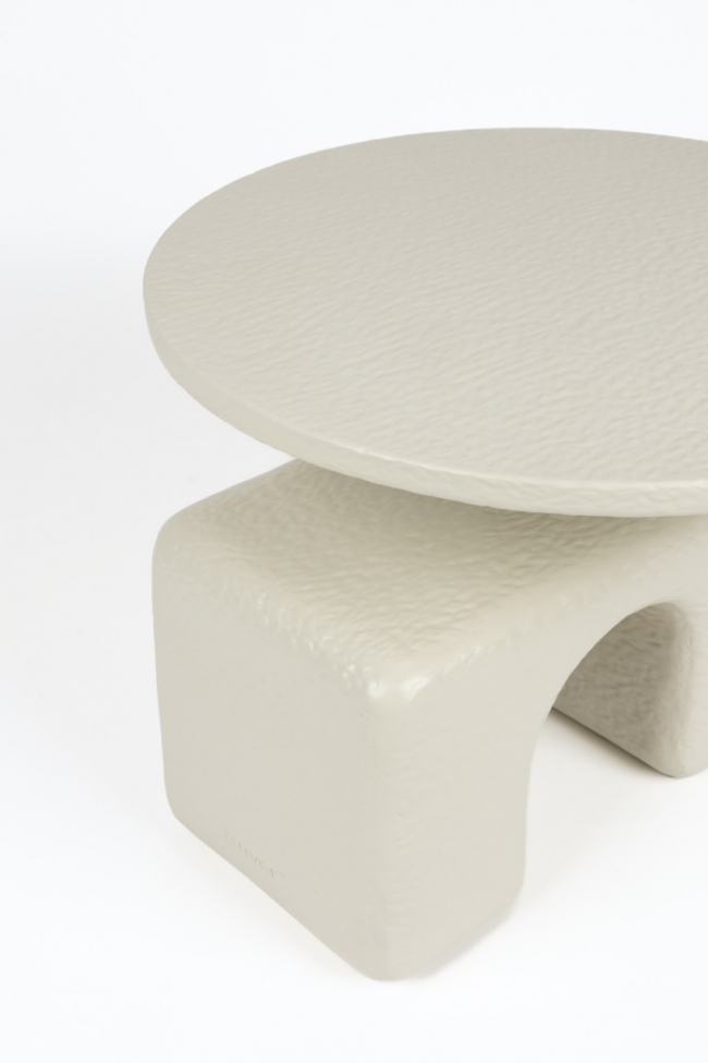 Mesa auxiliar 'Hermit' - Beige