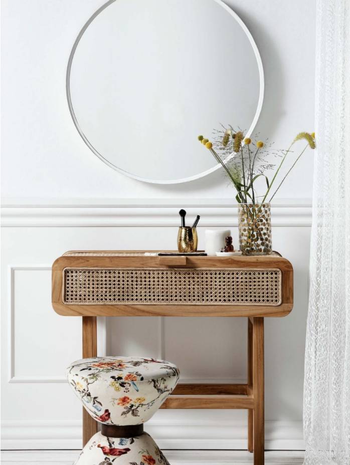 Mesa consola 'Teak' - Natur