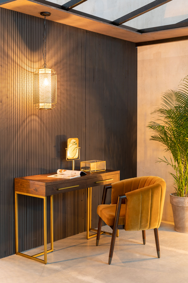 Mesa consola 'Class' - Marrón