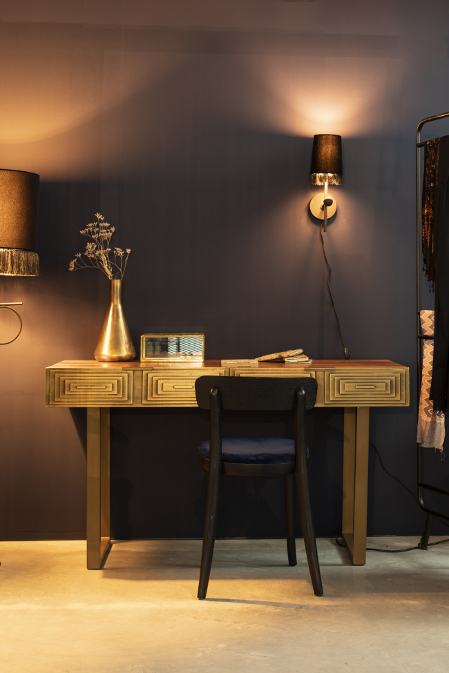 Mesa consola 'Volan' - Oro