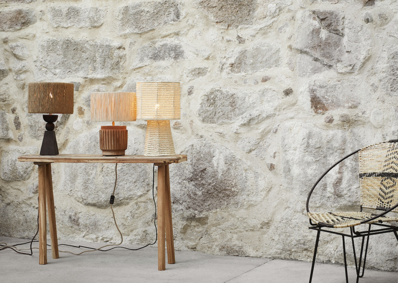 Sillón 'Iron' - Negro/natural