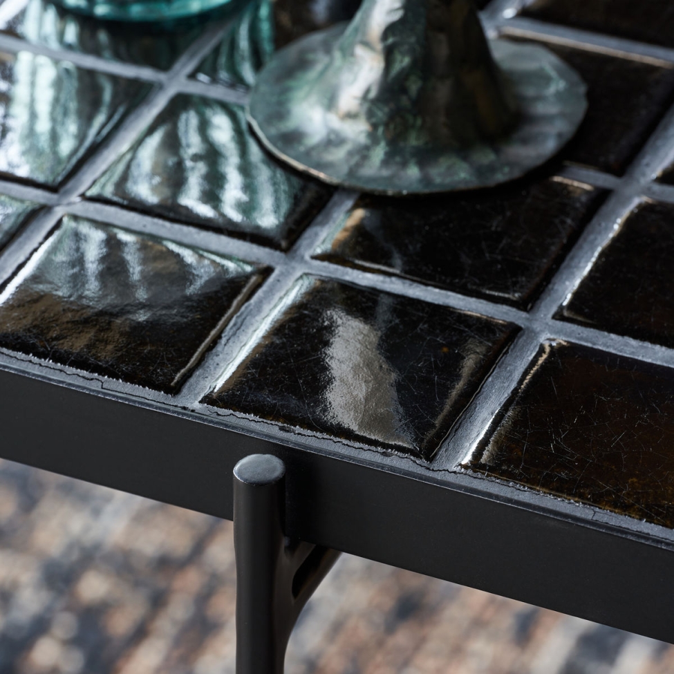 Mesa lateral 'Kuna' - Negro