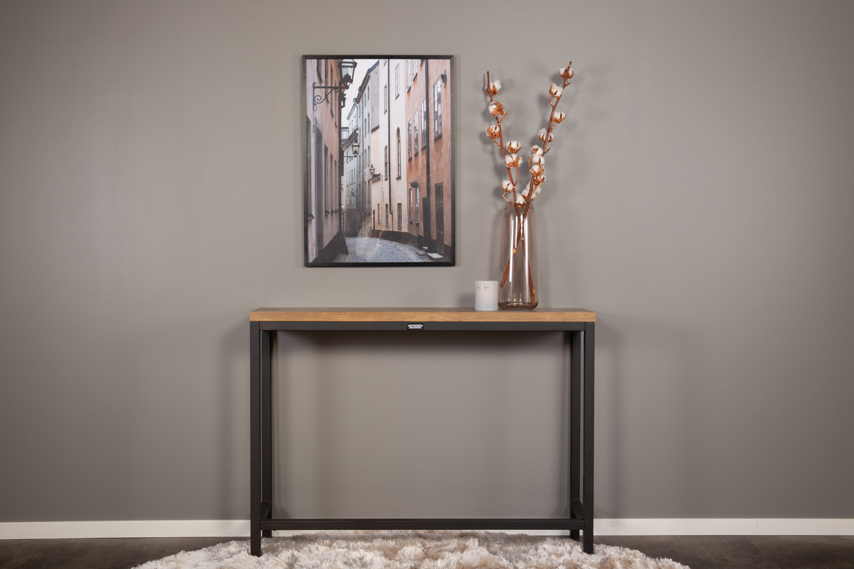 Mesa auxiliar 'Ransäter' 30x110 - Nogal