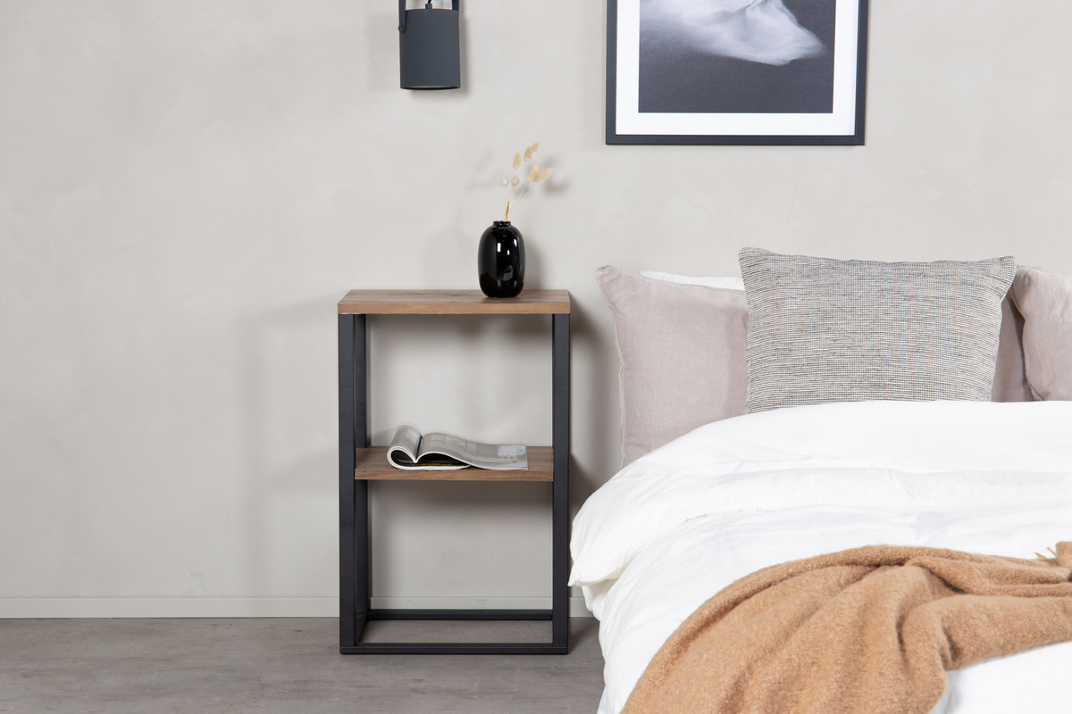 Mesita de noche 'Ransäter' 30x45 - Negro