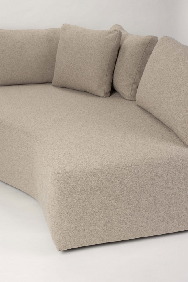 Sofá 'Element Prosper Chaise Right' - Capuchino