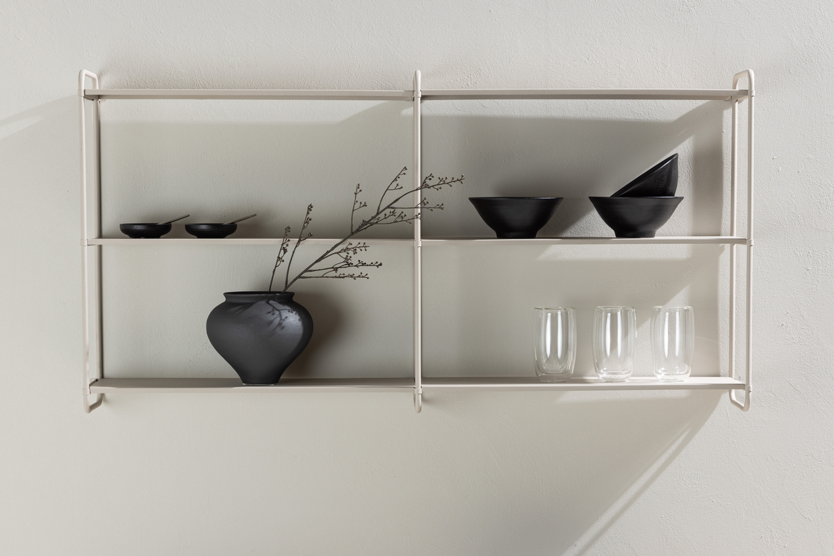 Estante 'Fontaine' 122cm - Beige