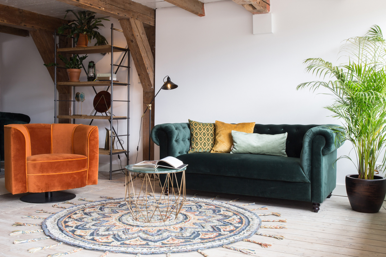 Sillón 'Flower' - Naranja