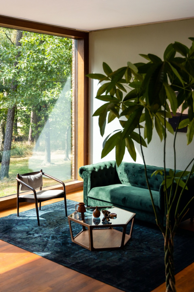 Silla 'Torrance' - Nogal/Beige