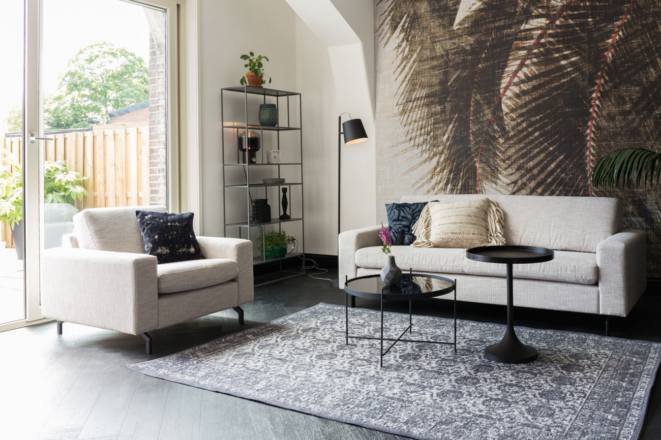 Sofá de 2.5 plazas 'Jean' - Beige