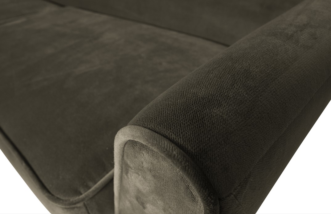 Sofá 'Rocco' - Verde/Sameto