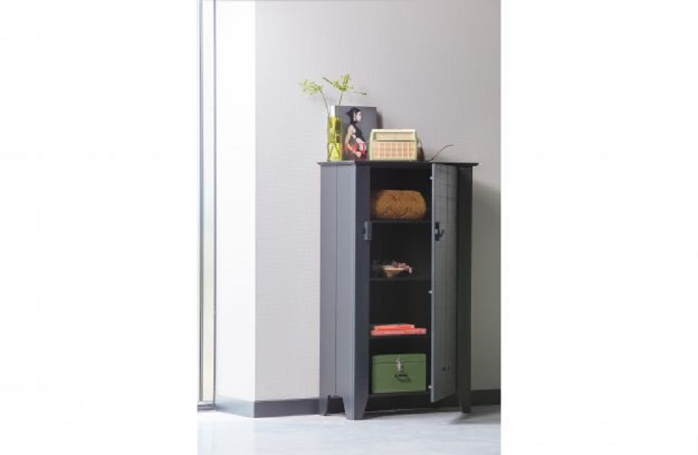 Armario 'Gijs' - Negro