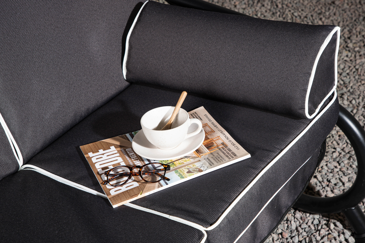 Conjunto de cojines 'Ästersund' - Gris