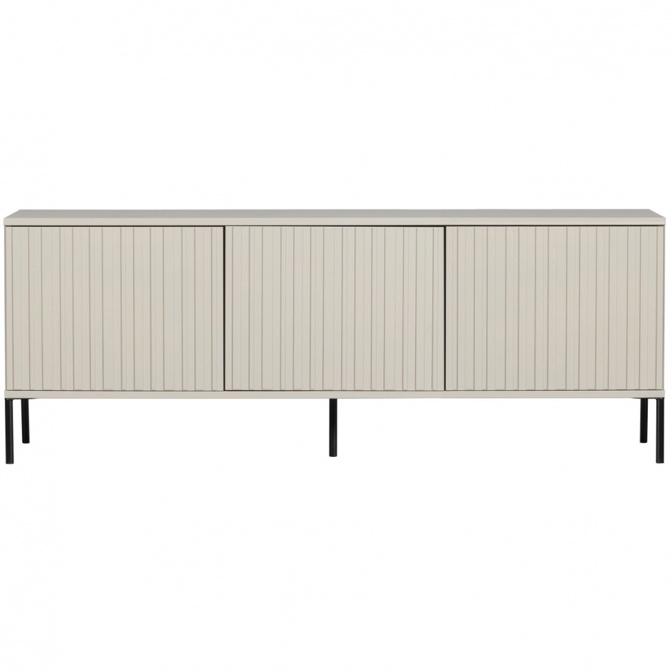 Mesa de TV 'New Gravure' 150 cm - Beige/Negro