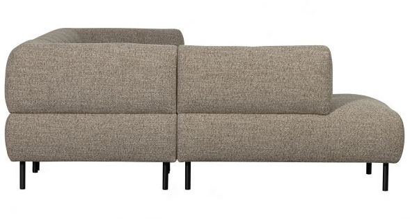 Sofá de esquina izquierdo 'Lloyd' - Marrón