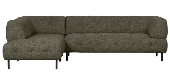 Sofá de esquina izquierdo 'Lloyd' - Verde