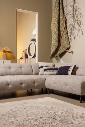 Sofá de esquina derecho 'Lloyd' - Verde