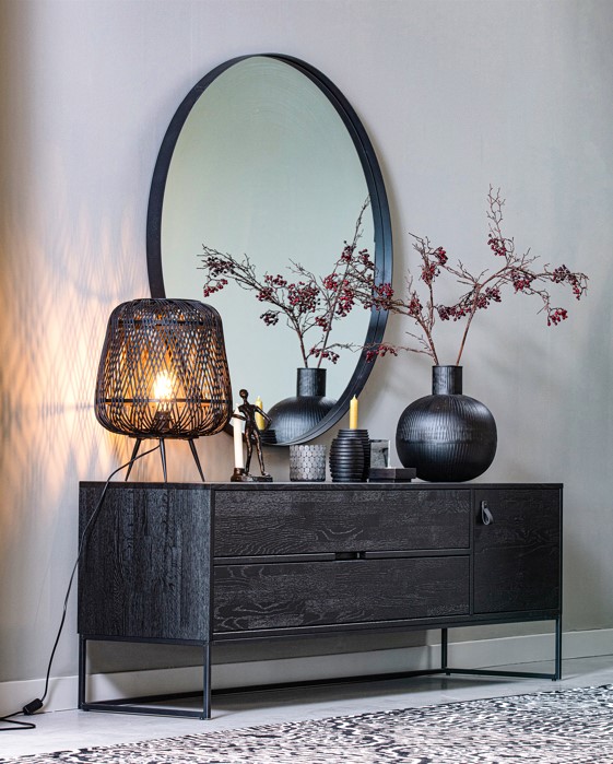 Espejo 'Doutzen' Redondo 115cm