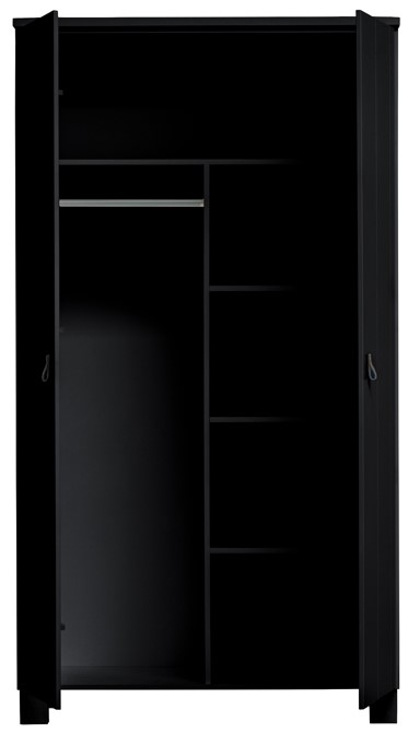 Armario 'Ties' - Negro