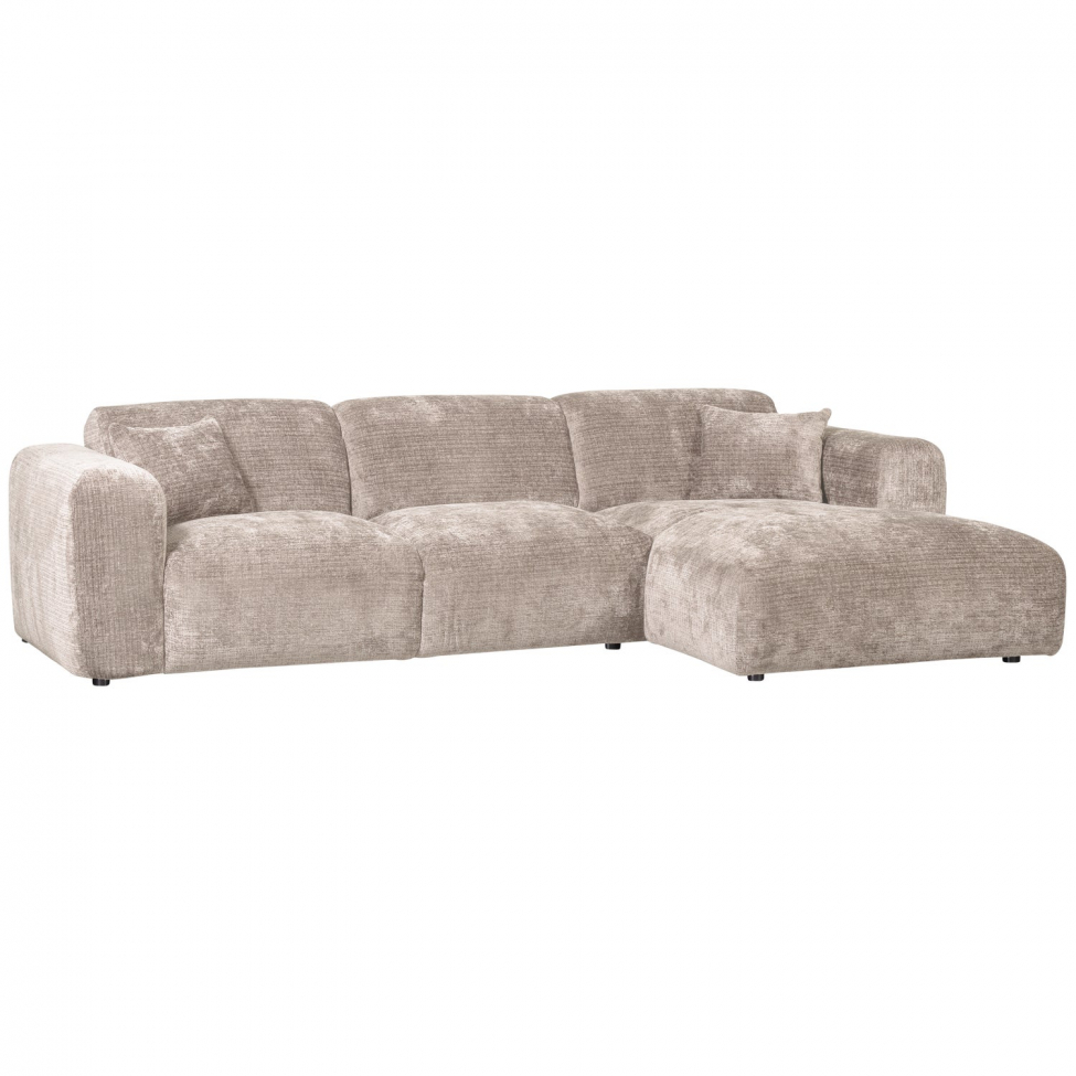 Sofá 'Cloud' 3 plazas chaise longue derecha - Gris