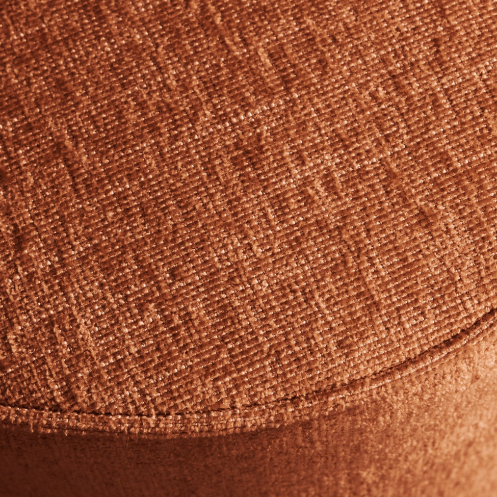 Puf 'Pearl' - Naranja