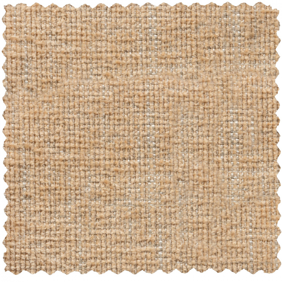 Puf 'Pearl XL' - Beige/amarillo