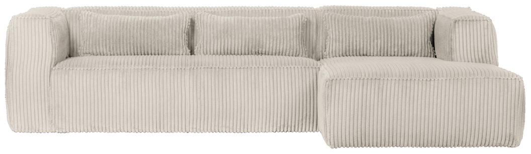 Sofá 'Bean' 4 plazas - Gris claro/Manchester