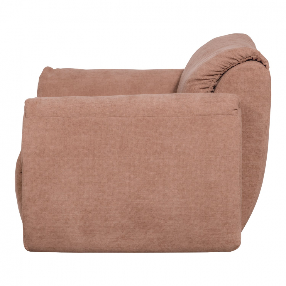 Sofá loveseat 'Baggy' - Marrón/Rosa
