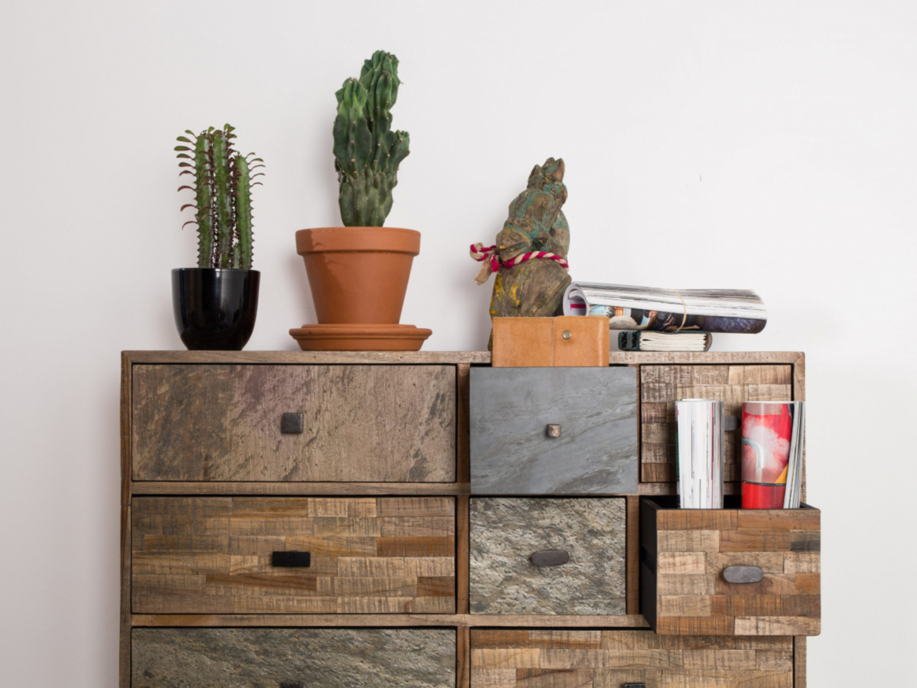 Cómoda 'San' - Teak reciclado