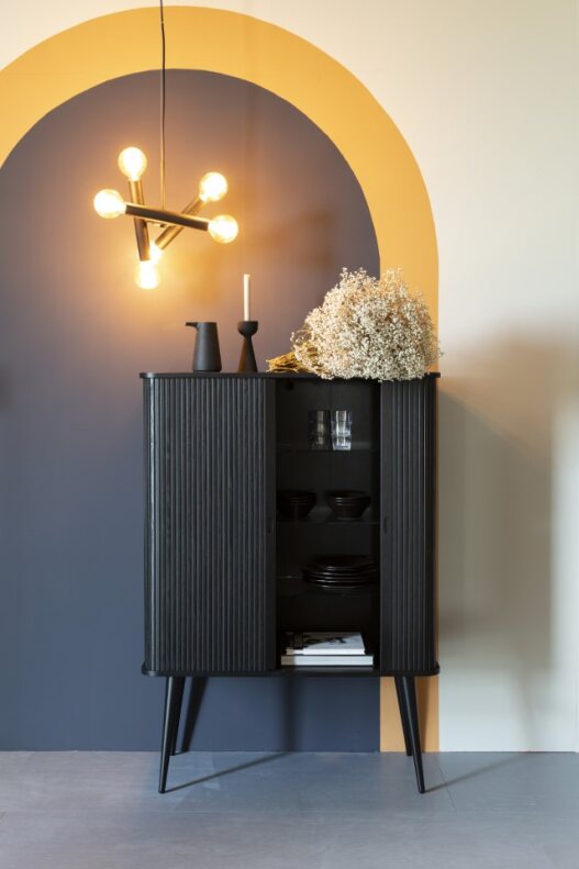 Armario 'Barbier' - Negro