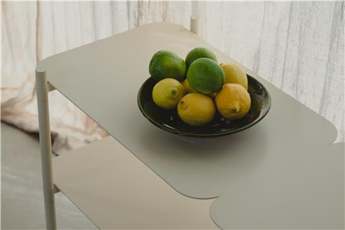 Mesa de apoyo 'River' L - Beige