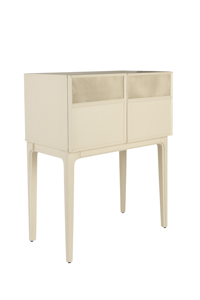 Mesa lateral 'June' - Beige