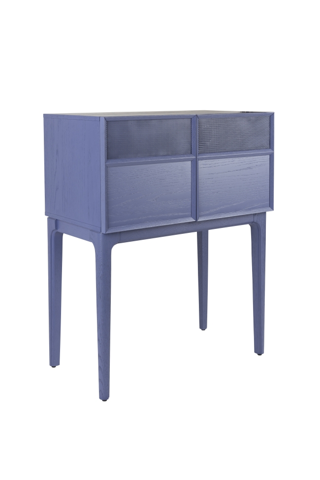 Mesa lateral 'June' - Púrpura