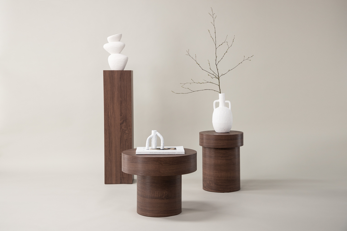 Mesa auxiliar 'Rättvik' 23x95 - Marrón