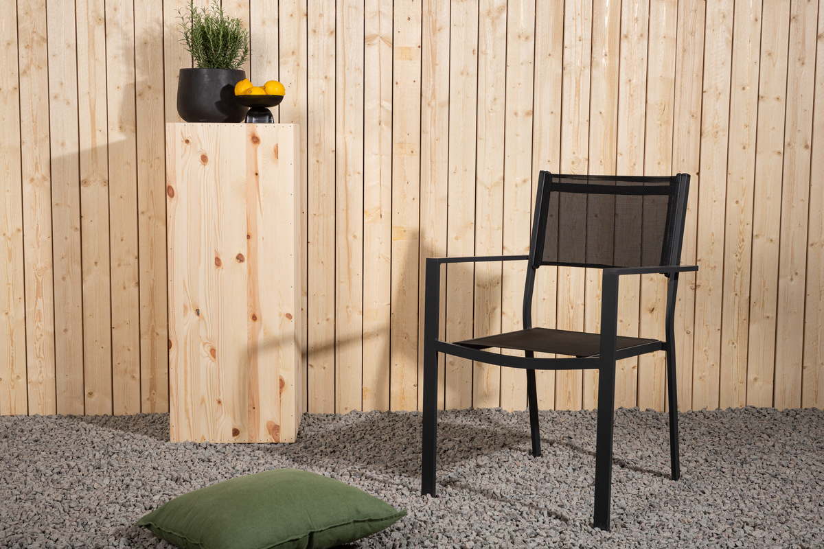 Silla de comedor 'Charlotte' - Negra