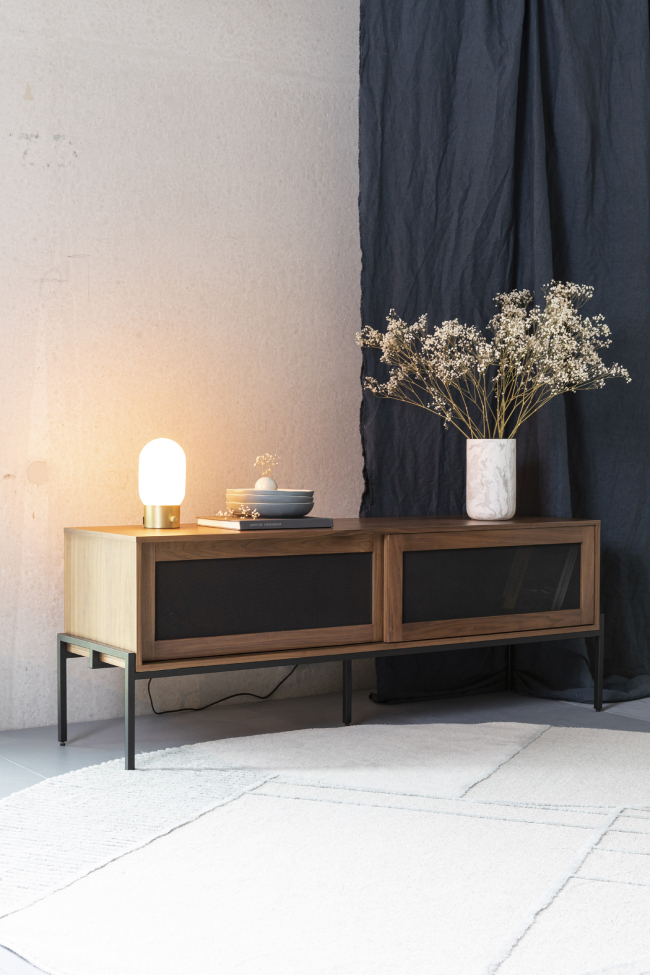 Mesa auxiliar 'Hardy' - Nogal